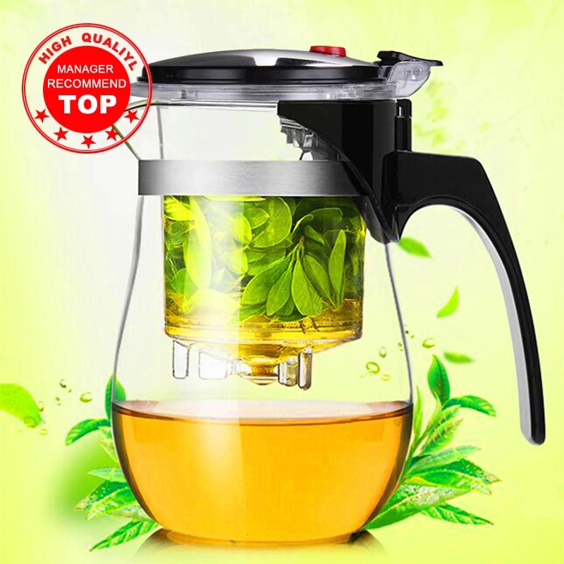 Coffee Tea Mix - Yüksek kaliteli Isıya Dayanıklı Cam Çaydanlık