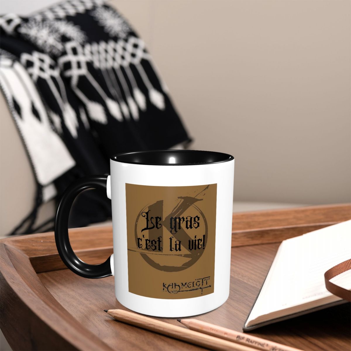 Coffee Tea Quotes - Kaamelott Şişman'ı alıntılayın! Kupa Komik Seramik