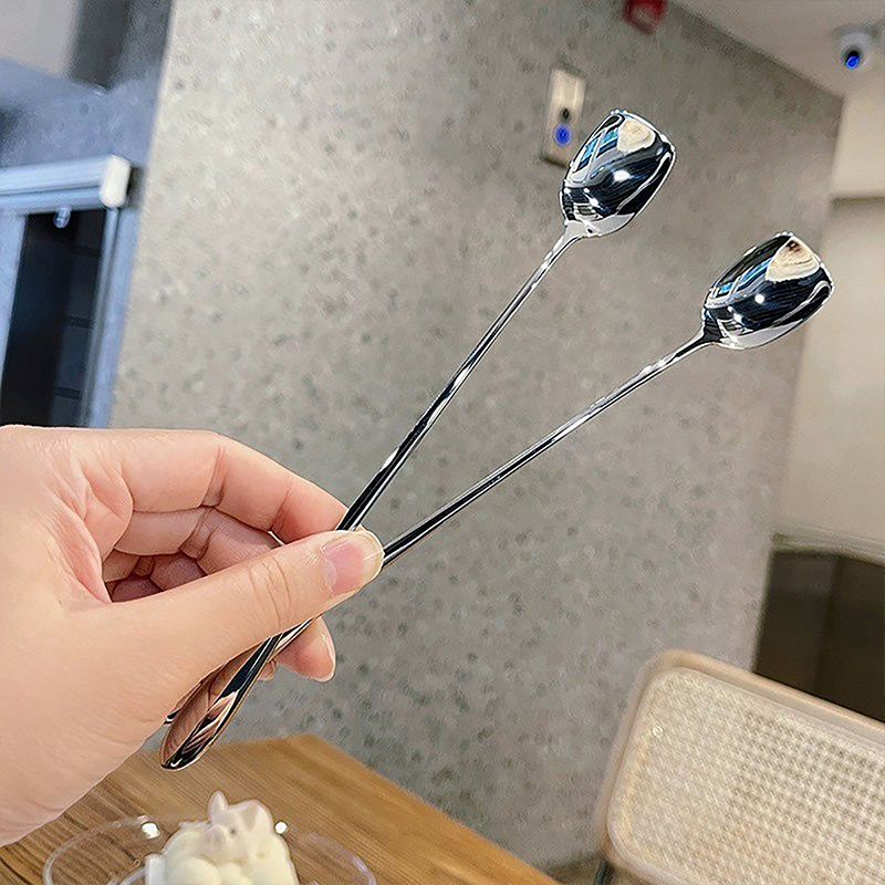 20CM paslanmaz çelik uzun sap  - Coffee Tea Mix incelemesi ve fiyatı