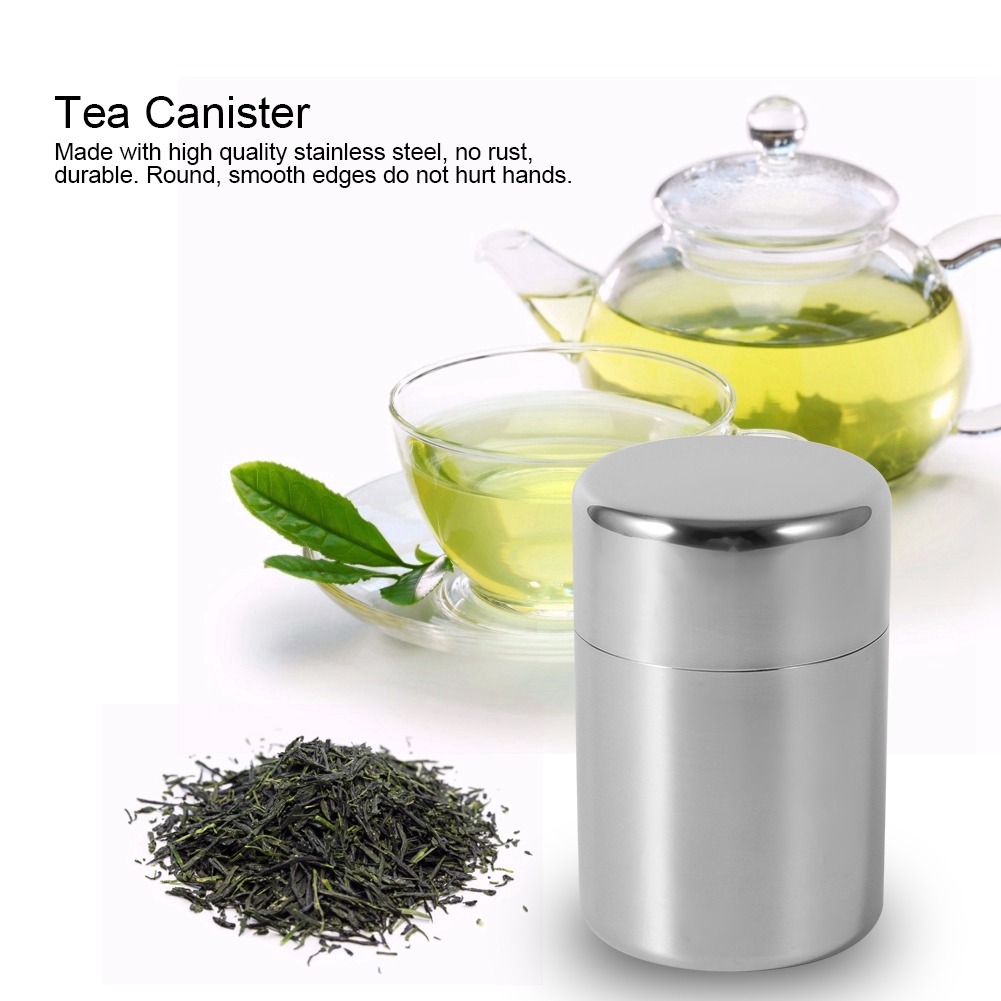 Paslanmaz Çelik Çay Kutusu, Ev - Canister Coffee Sugar Tea incelemesi ve fiyatı