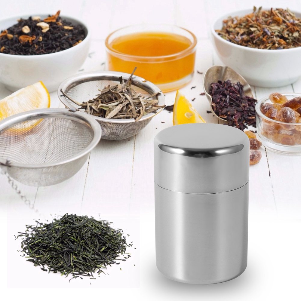 Paslanmaz Çelik Çay Kutusu, Ev - Canister Coffee Sugar Tea incelemesi ve fiyatı