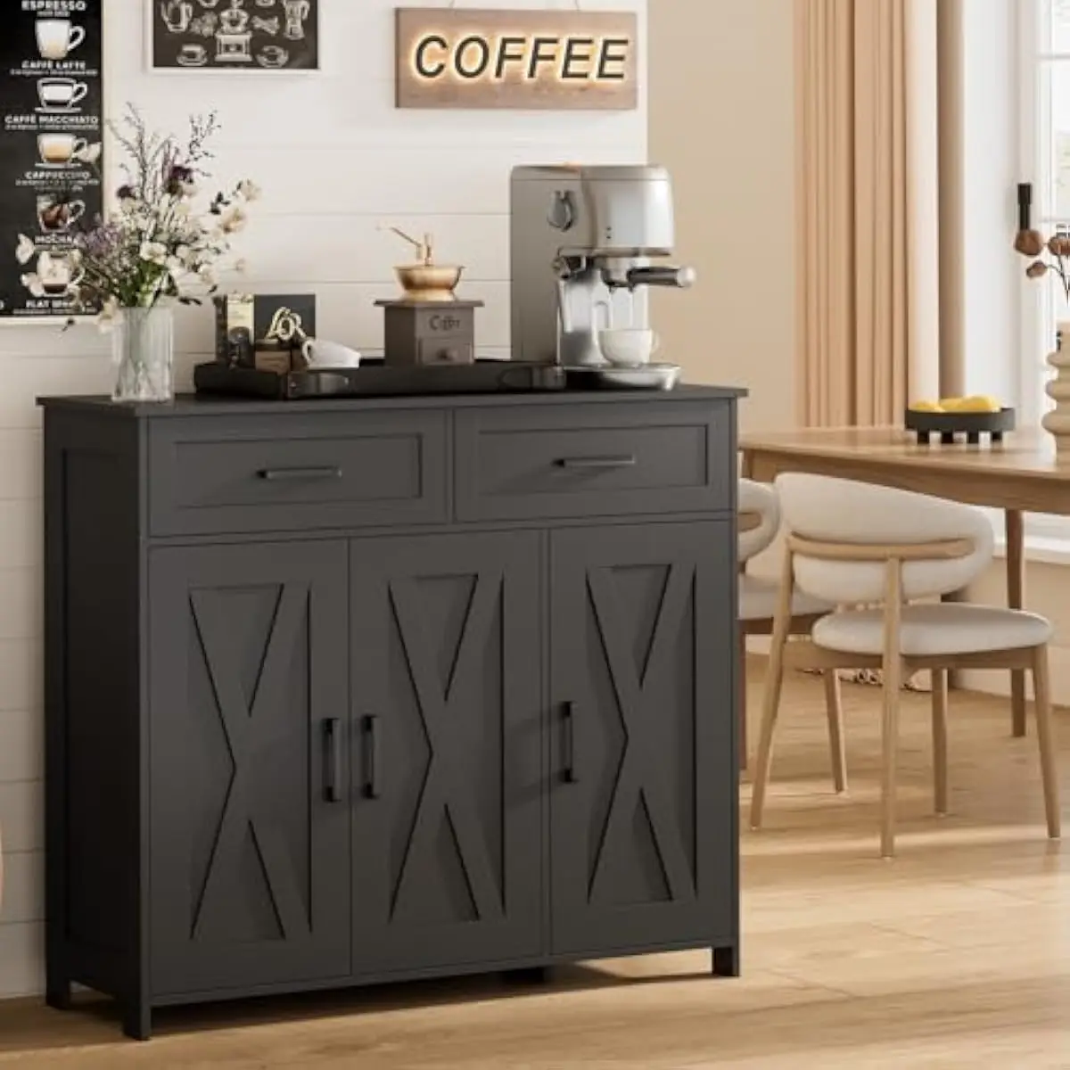 Çekmeceli Kahve Barı Depolama  - Coffee & Tea Garden Lincoln Menu incelemesi ve fiyatı