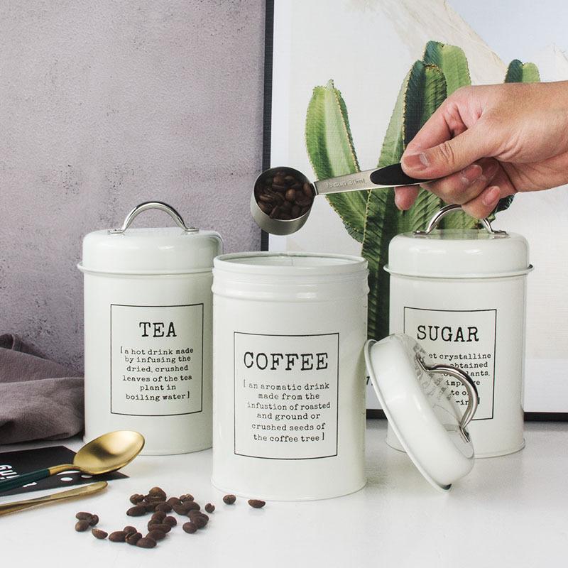 3 Adet Metal Yuvarlak Mutfak K - Canister Coffee Sugar Tea incelemesi ve fiyatı