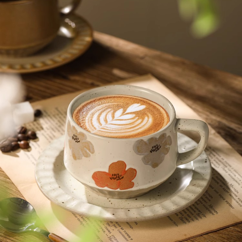 Retro Seramik Bardak Kaba Çöml - Coffee Tea Mix incelemesi ve fiyatı