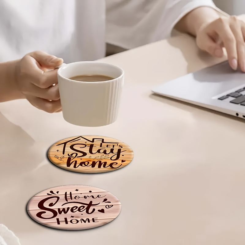 2D Sıcak Kırsal Tarz Aile Sözü - Coffee Tea Quotes incelemesi ve fiyatı