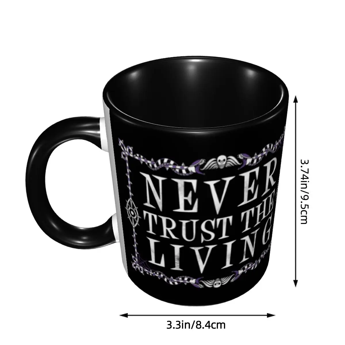 Özel Tasarım Never Trust The L - Coffee Tea Quotes incelemesi ve fiyatı
