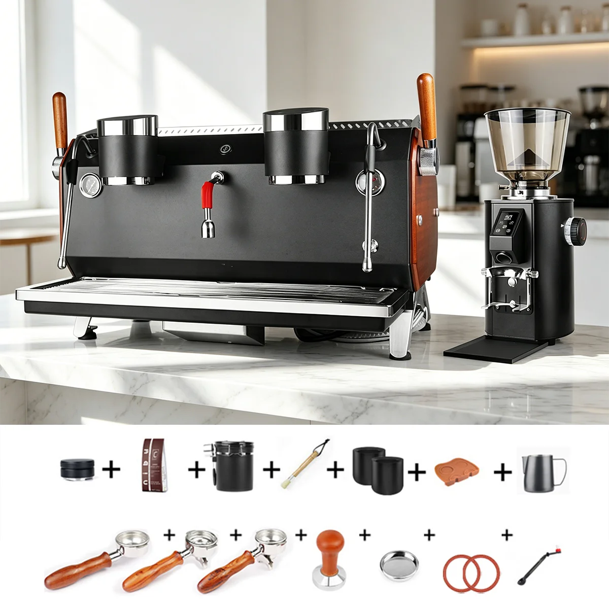 K535 Ticari Tip Yarı Otomatik  - Coffee Tea Espresso Machines incelemesi ve fiyatı