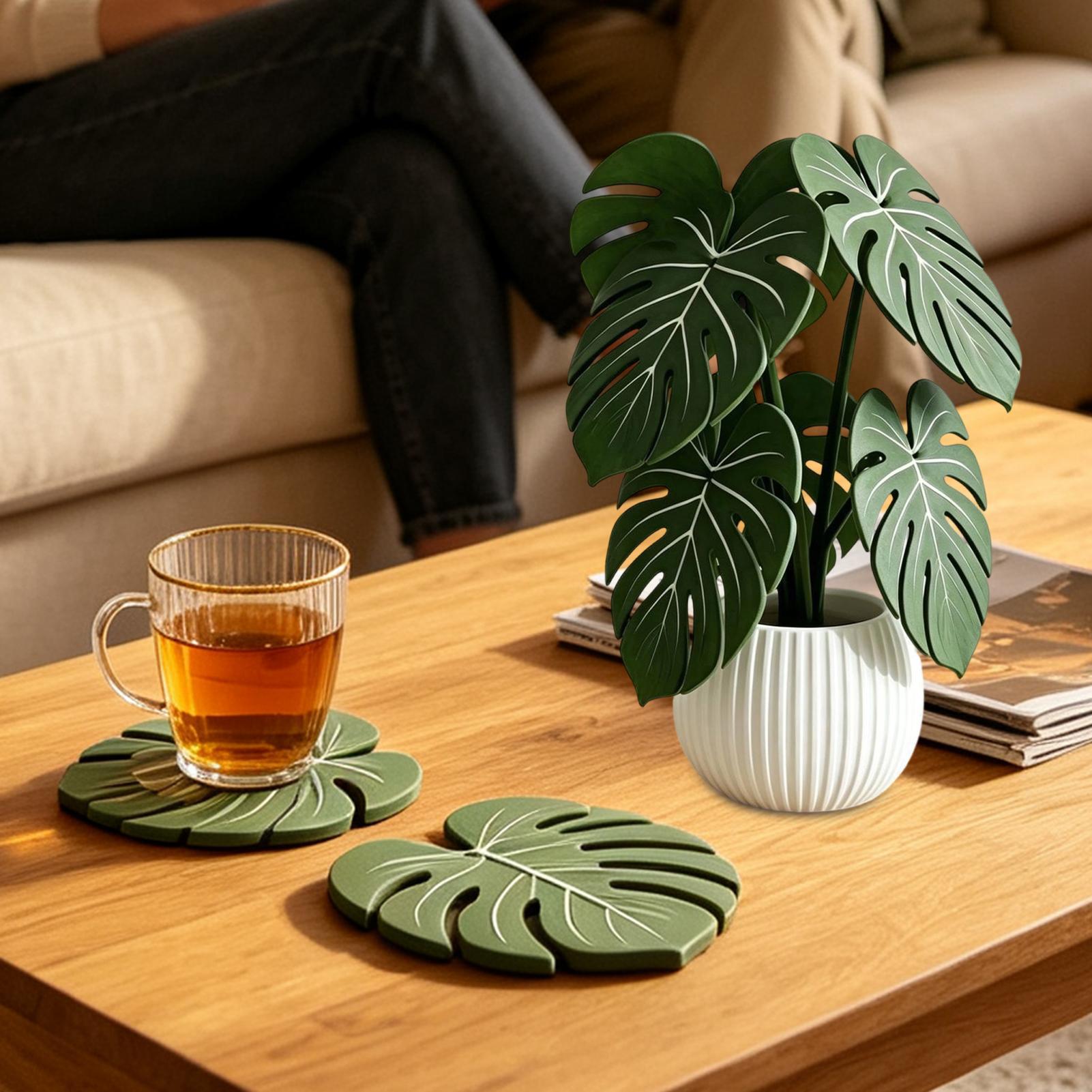 Yapay Yaprak Bardak Altlığı Sa - Coffee Leaves Tea incelemesi ve fiyatı