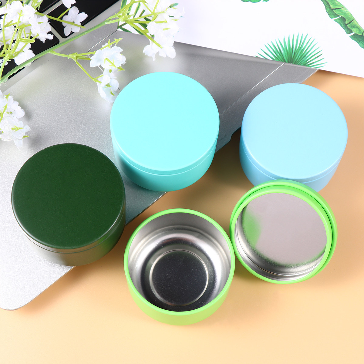 4 Adet Sağlam Teneke Kutu, Çay - Canister Coffee Sugar Tea incelemesi ve fiyatı