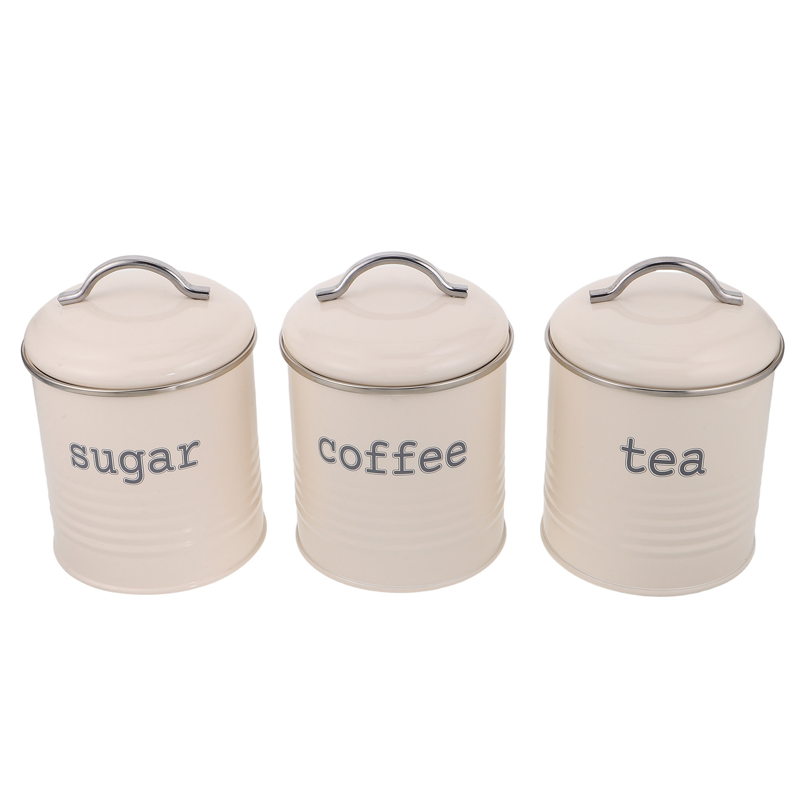 3 adet mühürlü kahve çekirdeği - Canister Coffee Sugar Tea incelemesi ve fiyatı